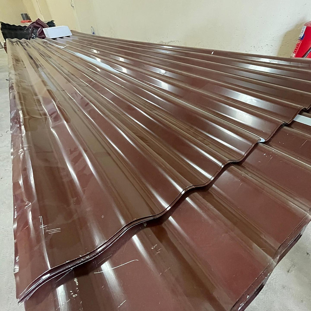 Reject Mabati Colored Corrugated roofing product from Mabati Rolling Mills